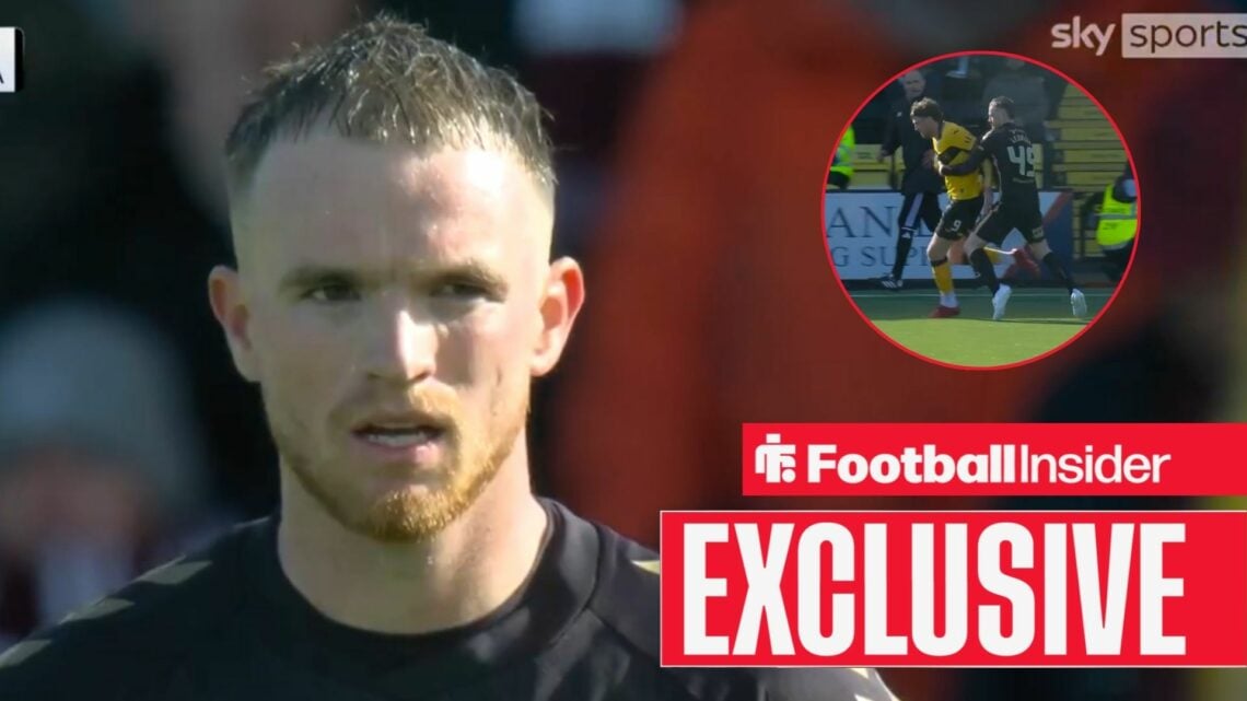 Marc Leonard red card vs Livingston