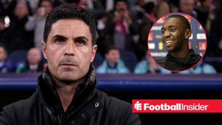 Arsenal manager Mikel Arteta / Yannick Bolasie in a press conference