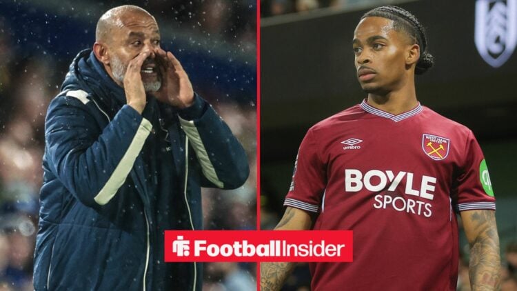 Nuno Espirito Santo manager of West Ham United during the Premier League match Leeds United vs West Ham United at Elland Road, Leeds, United Kingdo...