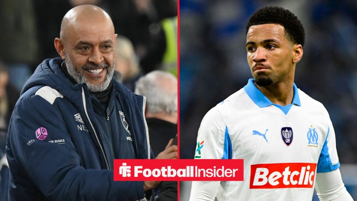 Nuno Espirito Santo, manager of West Ham United, smiles during the Premier League match between West Ham United and AFC Bournemouth at the London S...