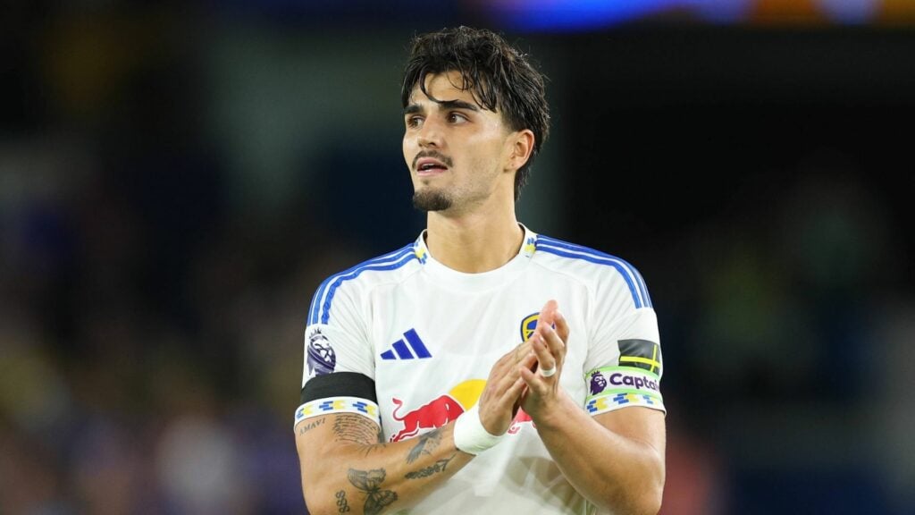 Pascal Struijk in action for Leeds United