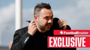 Tottenham manager Roberto De Zerbi