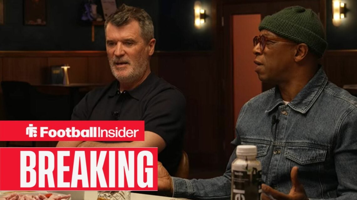 Roy Keane and Ian Wright speaking on The Overlap