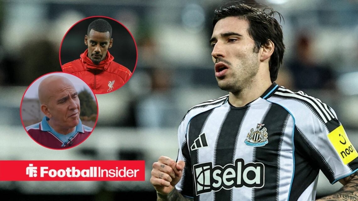 Sandro Tonali of Newcastle United during the Carabao Cup Quarter Final match Newcastle United vs Fulham at St. James s Park, Newcastle, United King...