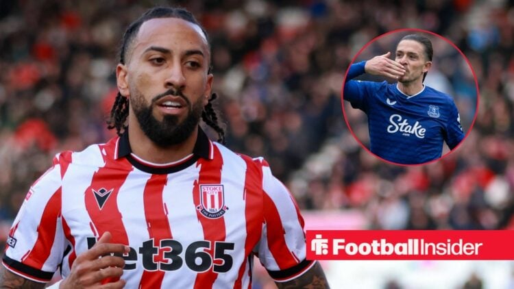 Sorba Thomas during match against Watford - EFL Championship 25/26 14.03.2026 / Jack Grealish of Everton acknowledges the fans after the Premier Le...