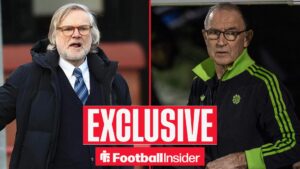 Dundee versus Hibernian, Dundee head coach Steven Pressley gives instructions to his team / St Mirren versus Celtic, Celtic interim manager Martin O'Neill