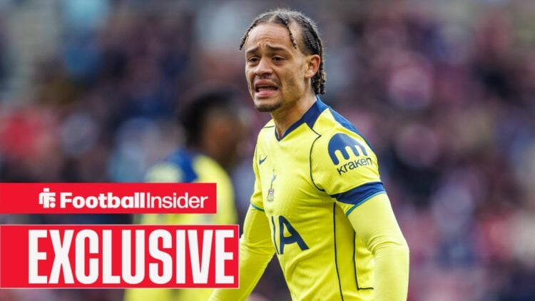 Tottenham midfielder Xavi Simons