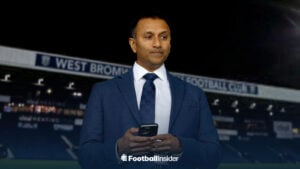 West Brom Chairman Shilen Patel at the Hawthorns