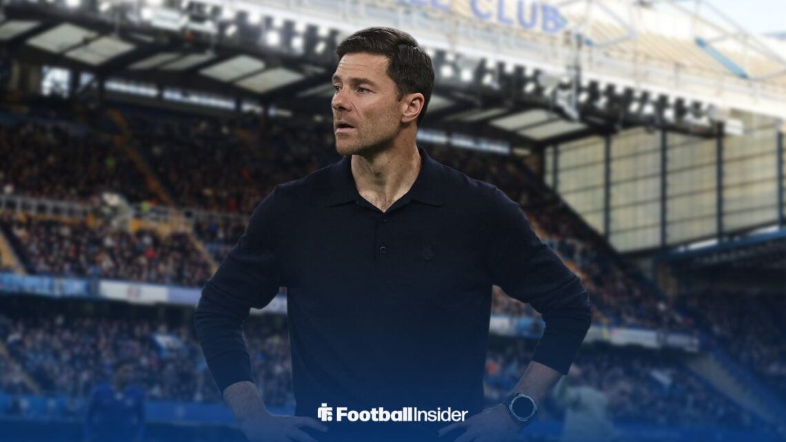 Former Real Madrid manager Xabi Alonso at Stamford Bridge