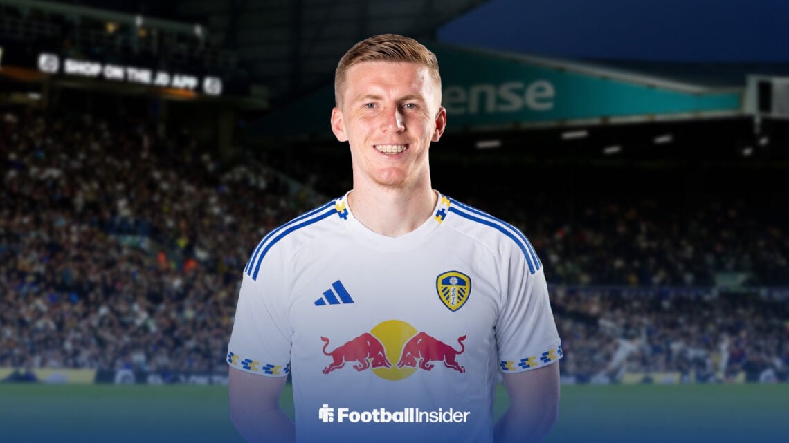 Matt Targett in Leeds kit