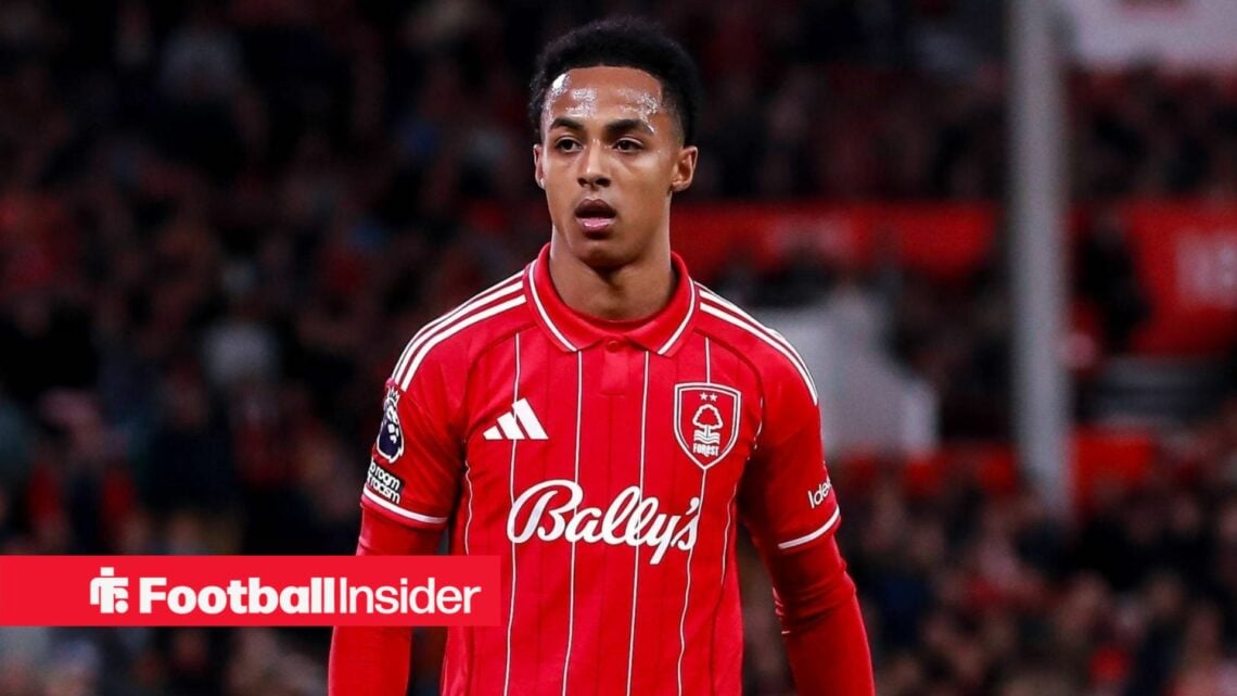 Nottingham Forest winger Omari Hutchinson