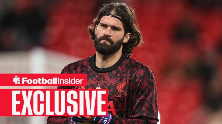 Liverpool goalkeeper Alisson