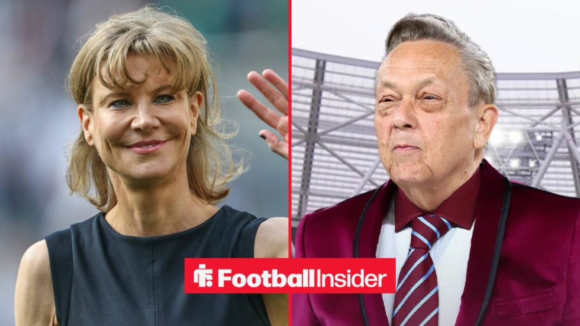Amanda Staveley alongside David Sullivan
