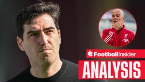 Burnley versus Bournemouth Manager of Bournemouth Andoni Iraola arriving for the match / Liverpool manager Arne Slot at Anfield