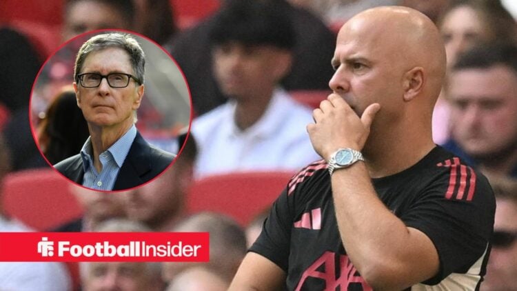 Liverpool manager Arne Slot at Anfield / John Henry, Besitzer des FC Liverpool, vor dem Spiel Hertha BSC Berlin - FC Liverpool Saison 2017/2018