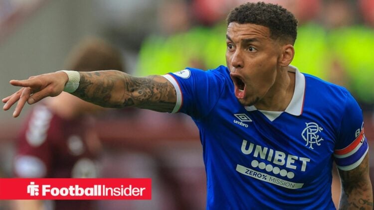 Rangers captain James Tavernier