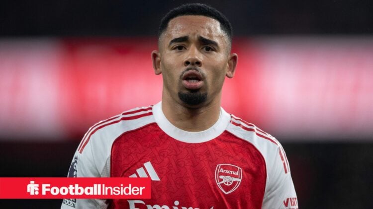 Arsenal striker Gabriel Jesus