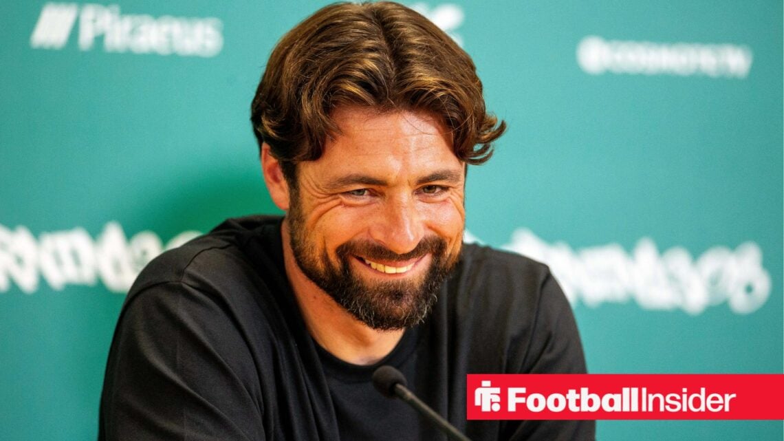Former Rangers manager Russell Martin smiles