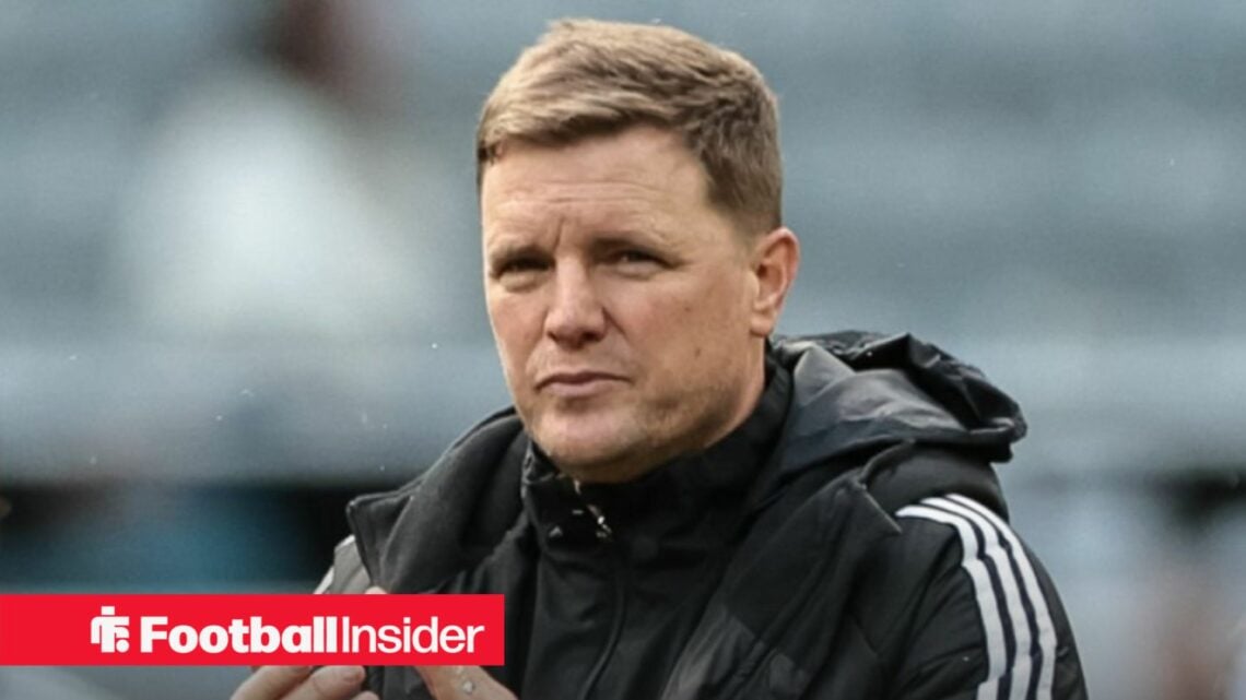Newcastle manager Eddie Howe