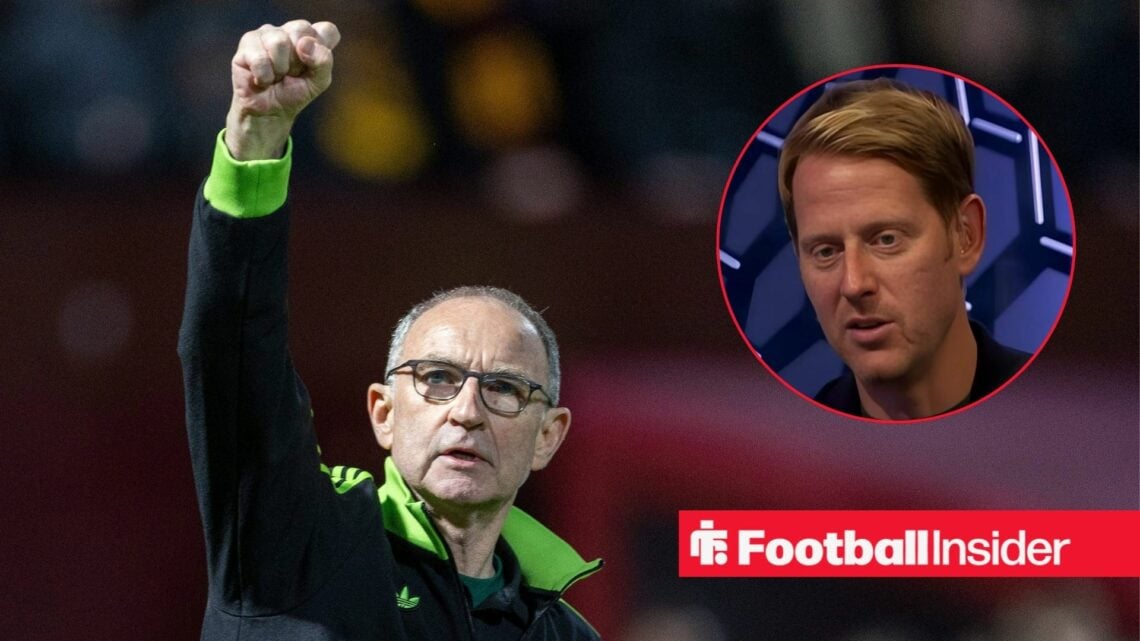 Celtic manager Martin O'Neill with Michael Stewart inset