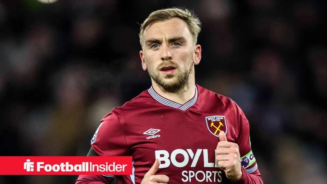 West Ham forward Jarrod Bowen