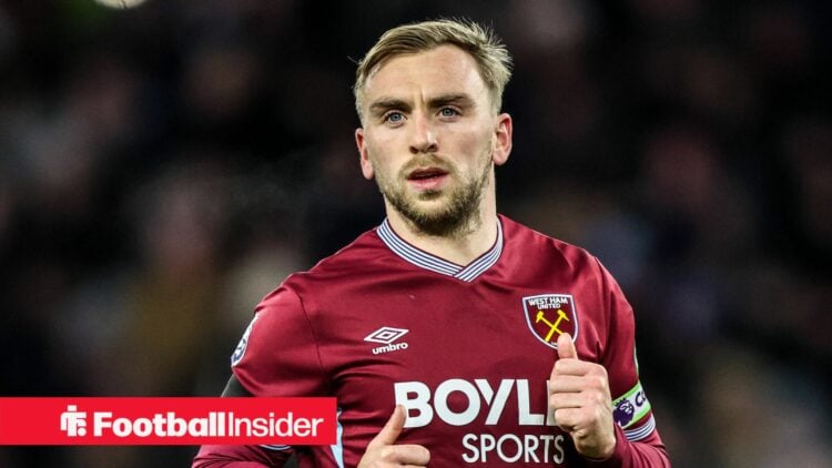 West Ham forward Jarrod Bowen