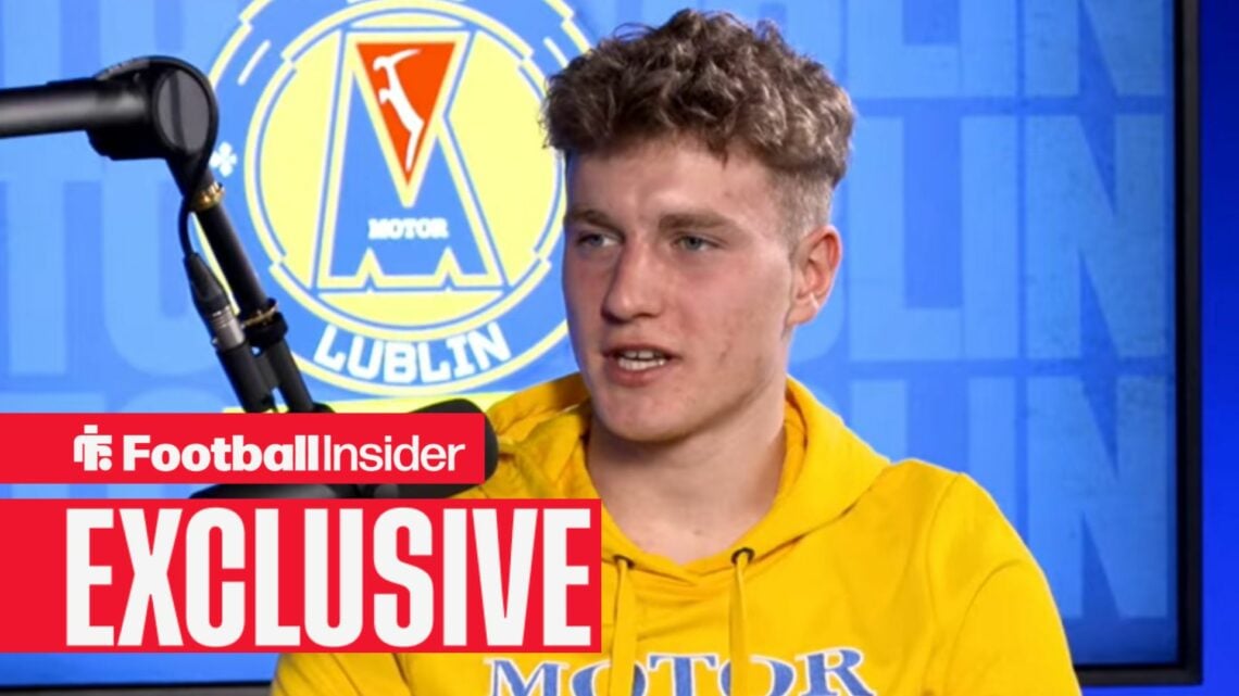 Motor Lublin defender Filip Luberecki