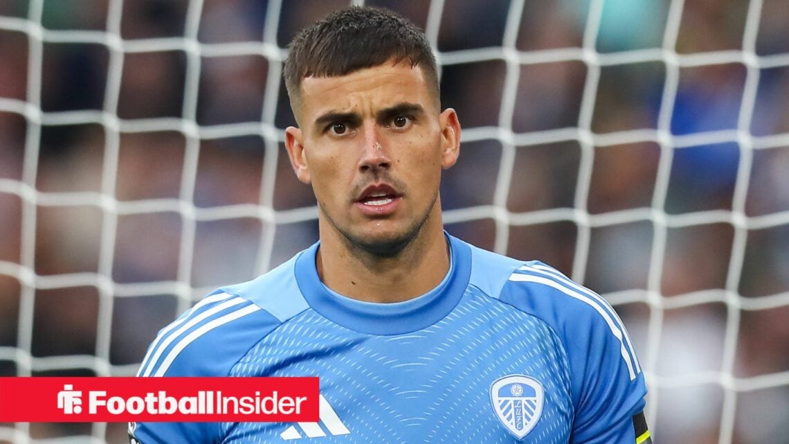 Leeds United goalkeeper Karl Darlow