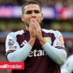 Aston Villa midfielder Emiliano Buendia