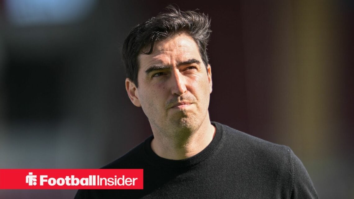 Bournemouth manager Andoni Iraola