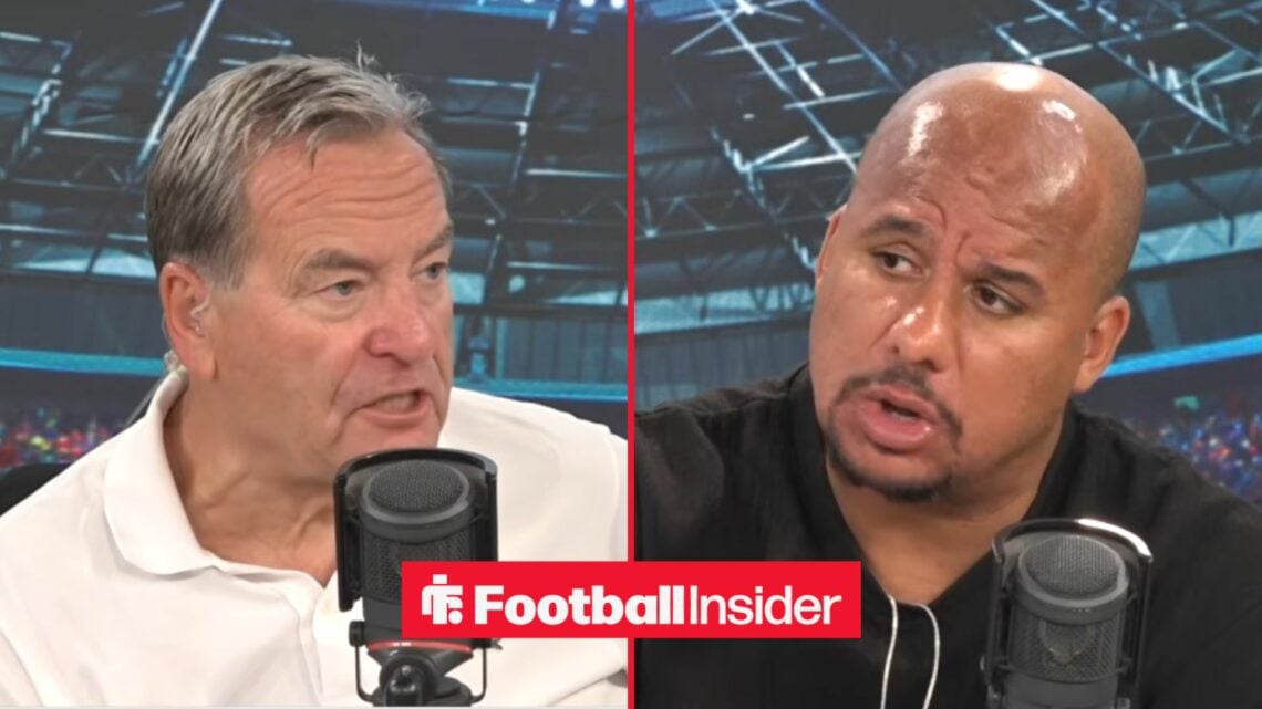 talkSPORT presenters Jeff Stelling and Gabby Abonlahor