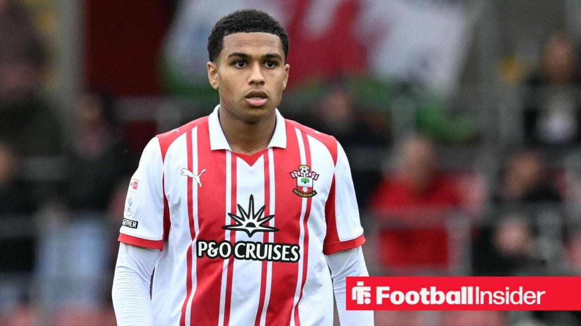 Southampton midfielder Shea Charles