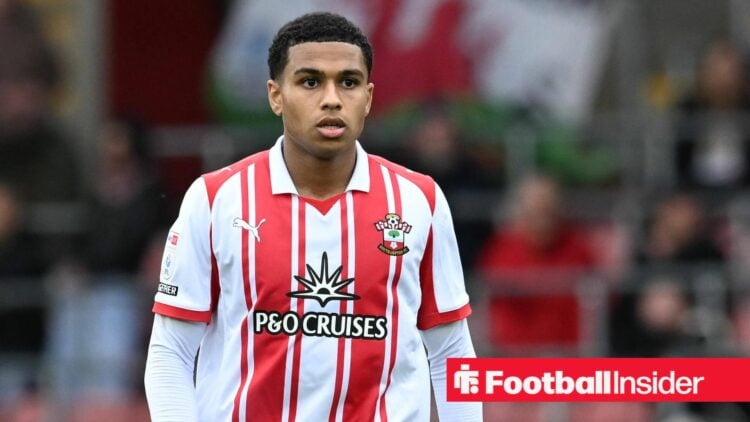 Southampton midfielder Shea Charles