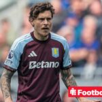 Aston Villa defender Victor Lindelof