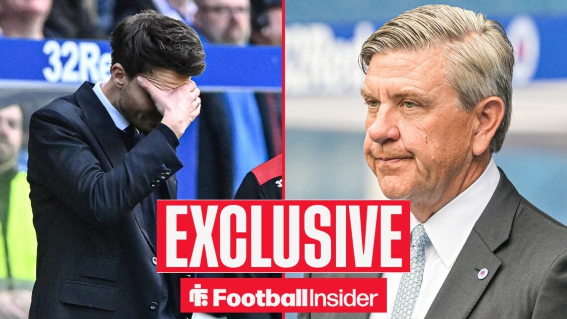 Rangers manager Danny Rohl alongside owner Andrew Cavenagh at Ibrox.