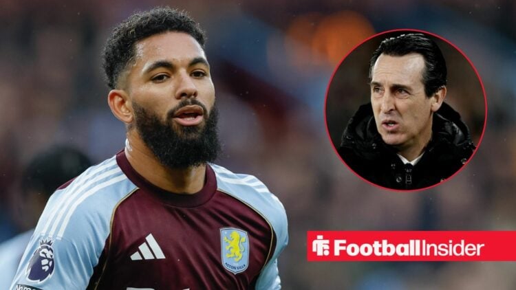 Douglas Luiz of Aston Villa during the Aston Villa vs Brentford Premier League match at Villa Park, Birmingham, 1 February, 2026 / Aston Villa mana...