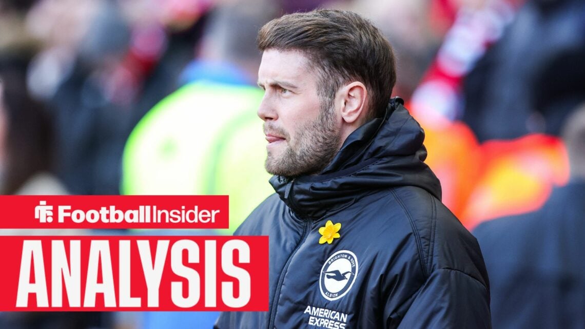 Brighton manager Fabian Hurzeler