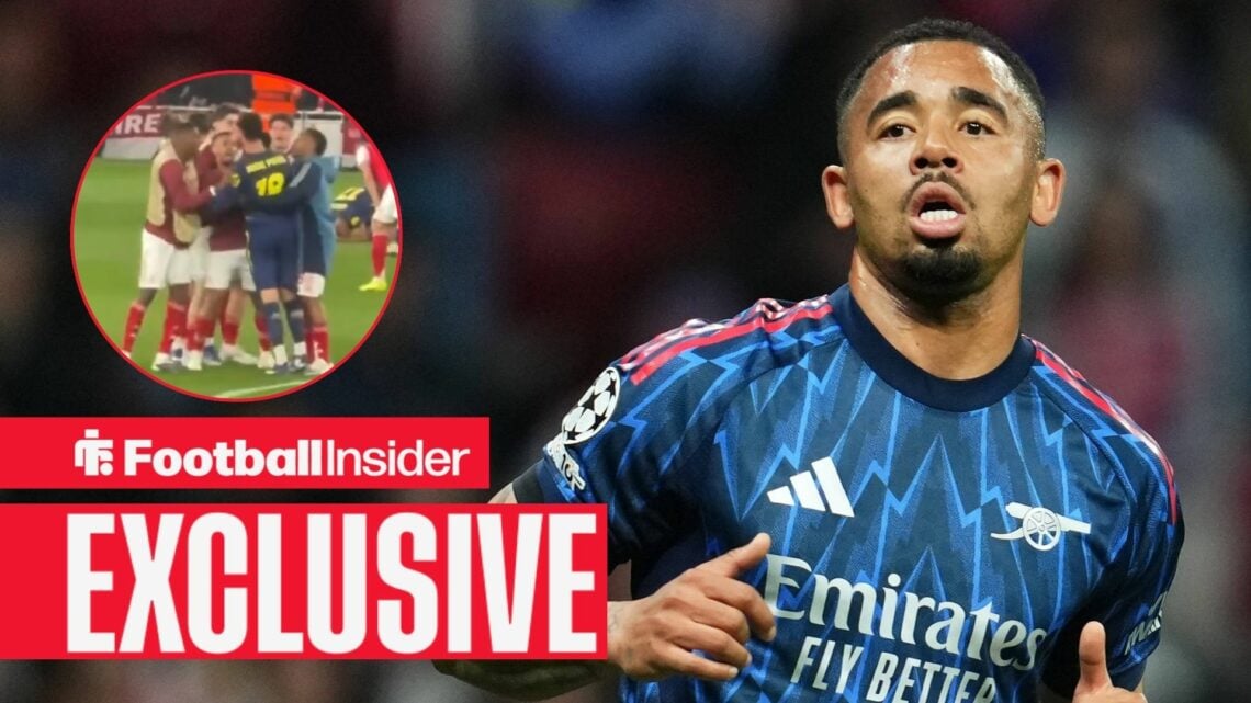 Gabriel Jesus of Arsenal FC during the UEFA Champions League match, Semi-Finals, firstd leg, between Atletico de Madrid and Arsenal FC played at Ri...