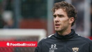 Jari De Busser in Go Ahead Eagles kit