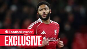 Liverpool defender Joe Gomez in action