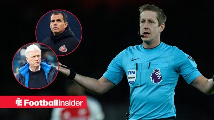 John Brooks, English football referee during the Premier League match between Arsenal FC and Fulham FC at Emirates Stadium on April 1, 2025 / Evert...
