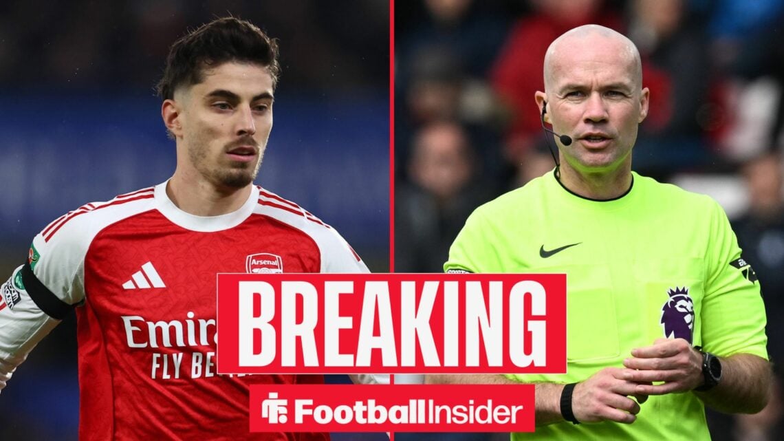 Kai Havertz on left Paul Tierney on right