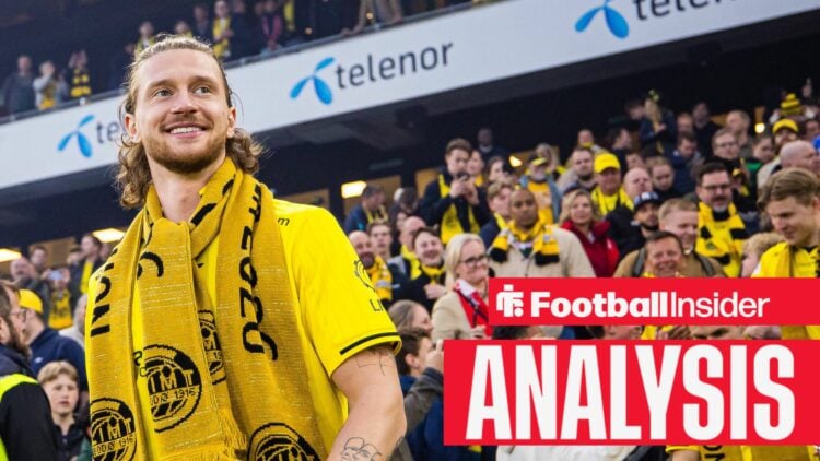 Kasper Hogh with Bodo/Glimt scarf