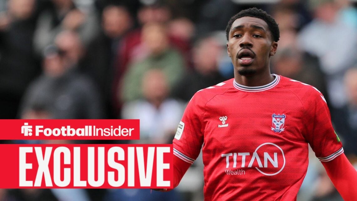Malachi Fagan-Walcott playing for York City