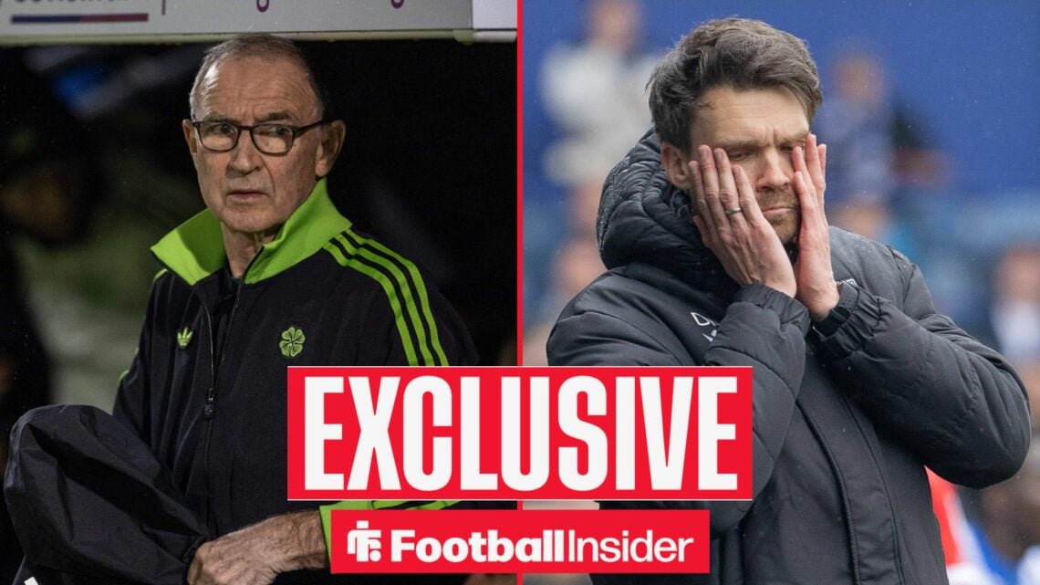 Martin O'Neill on left Danny Rohl on right