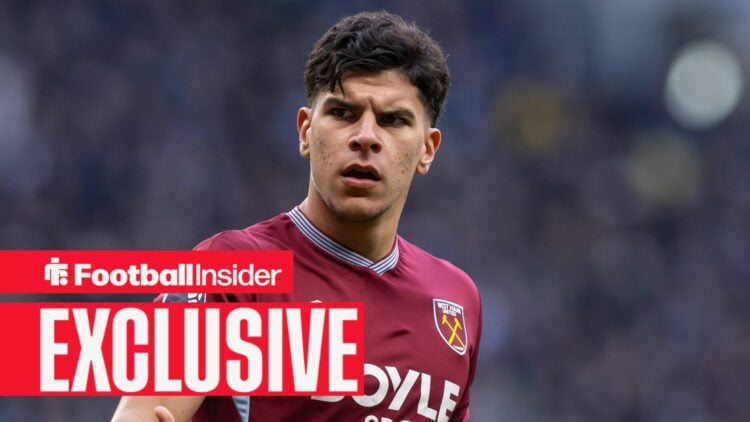 West Ham midfielder Mateus Fernandes