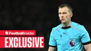 Michael Salisbury refereeing