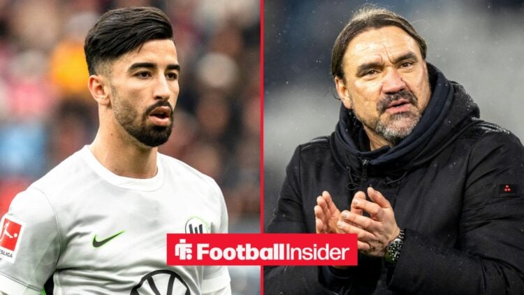 04.04.2026 BayArena, Nordrhein-Westfalen Mohamed Amoura VfL Wolfsburg, 9 *** Germany Bundesliga 2025 2026 28 Matchday, Bayer 04 Leverkusen vs VfL W...
