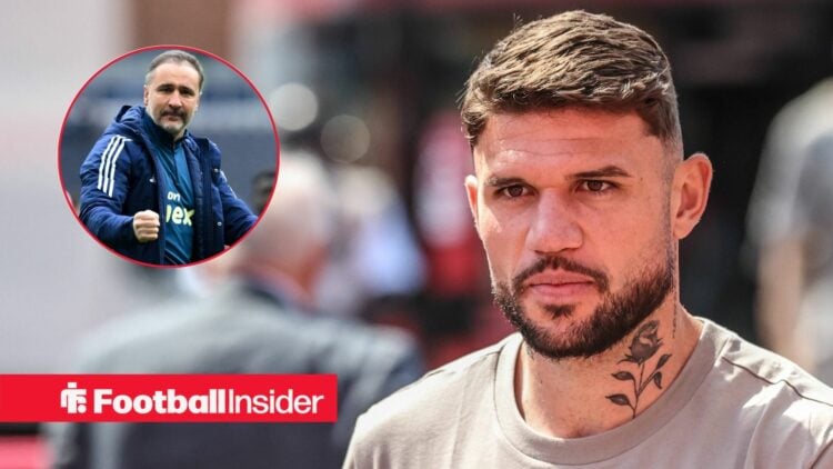 Morato of Nottingham Forest arrives during the Premier League match Nottingham Forest vs Leicester City at City Ground, Nottingham, United Kingdom,...