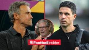 PSG manager Luis Enrique / Mikel Arteta Manager Of Arsenal Arrives during the Burnley v Arsenal Premier League match at Turf Moor, Burnley, England on 1 November 2025 / Keir Starmer speaking on GBN News